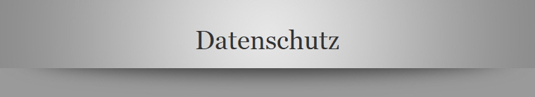 Datenschutz